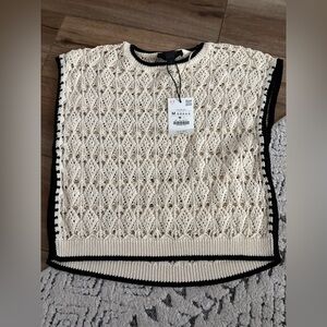 Zara Crochet Shirt